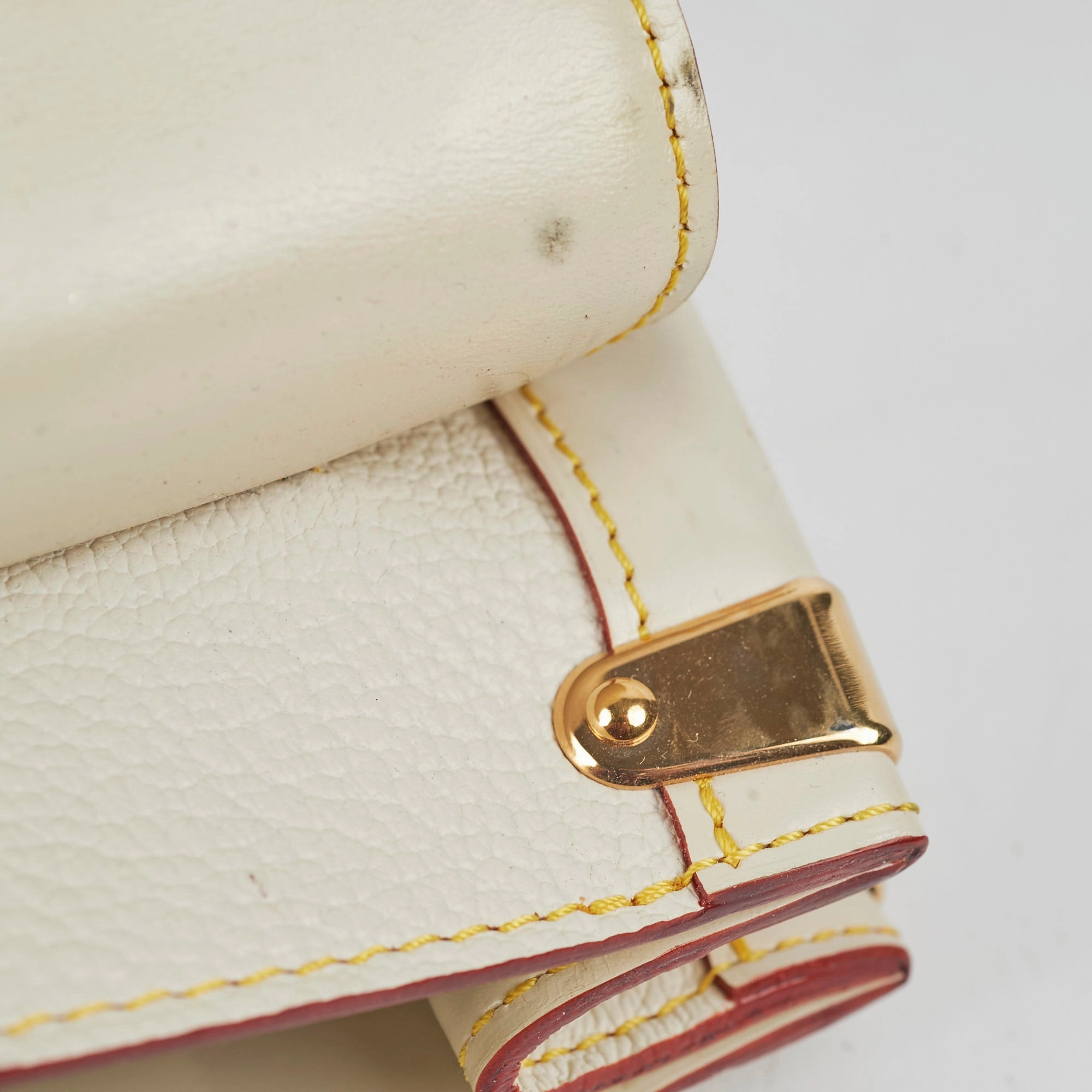 Louis Vuitton Vintage Suhali Le Talentueux Shoulder Bag Ivory