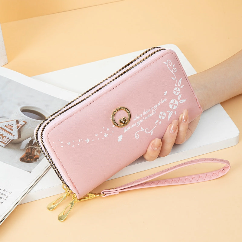 Love ring clutch bag wallet
