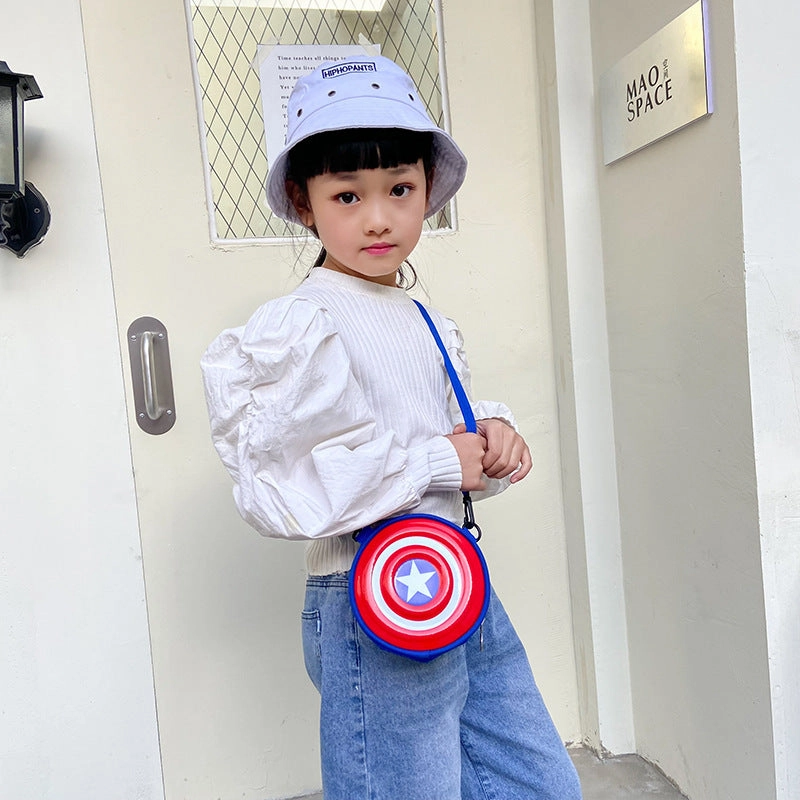 Love Spiderman shoulder bag fashion boy messenger bag