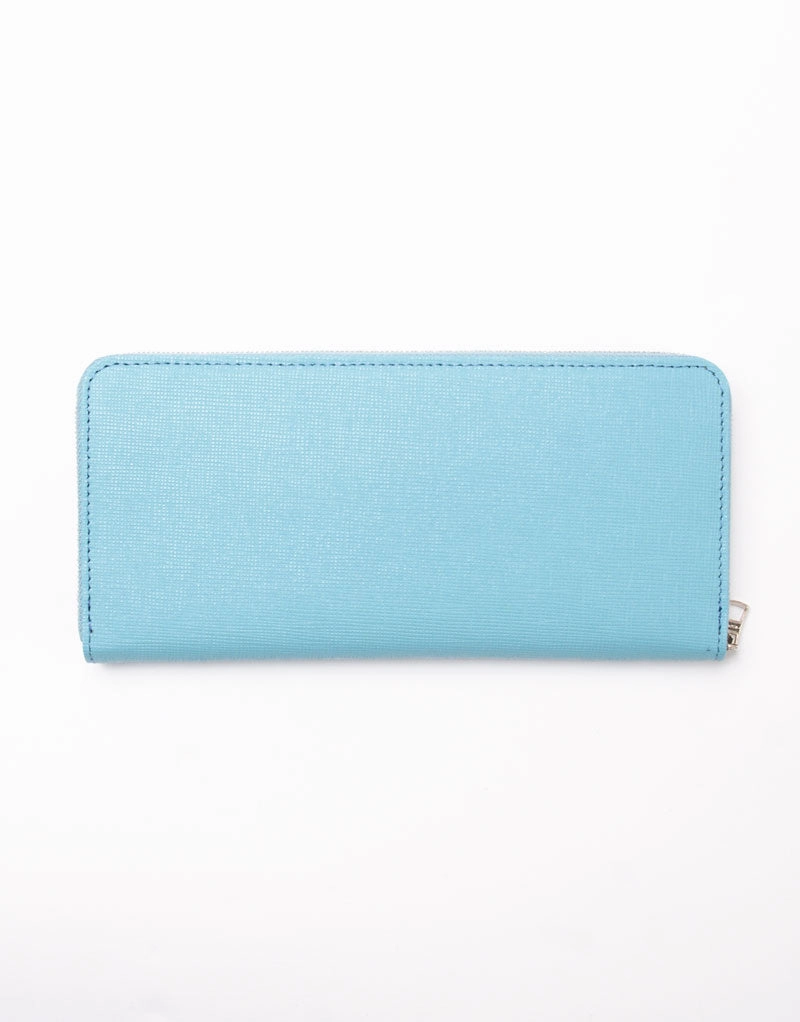 luster Round Zip Wallet No. 223400