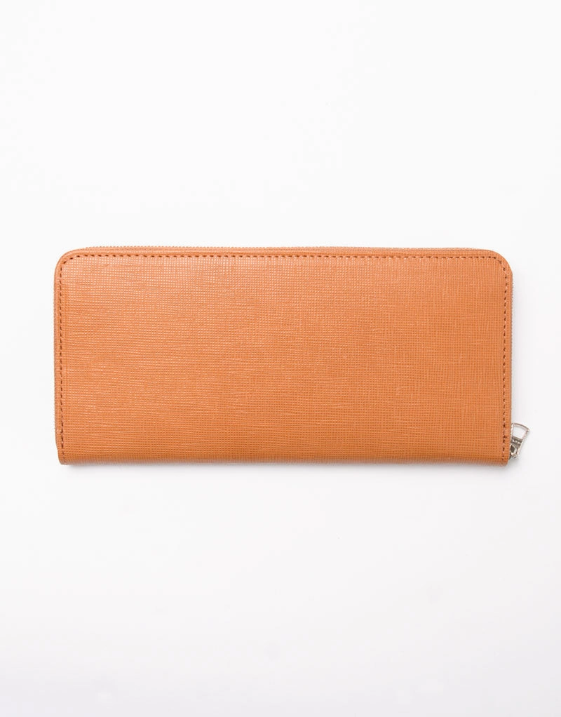 luster Round Zip Wallet No. 223400