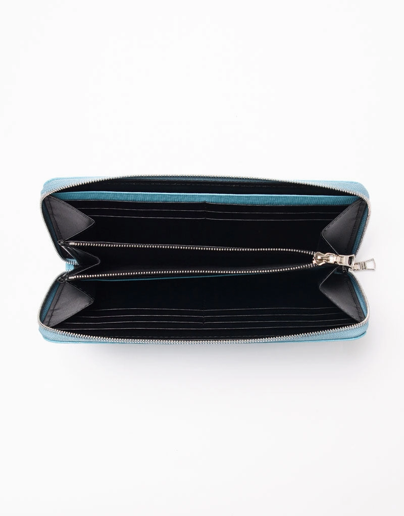 luster Round Zip Wallet No. 223400