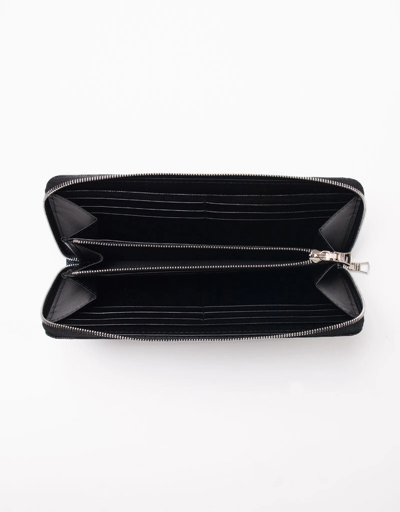 luster Round Zip Wallet No. 223400