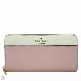 Madison Colorblock Large Slim Bifold Wallet Designer By Kate Spade, Size: Large