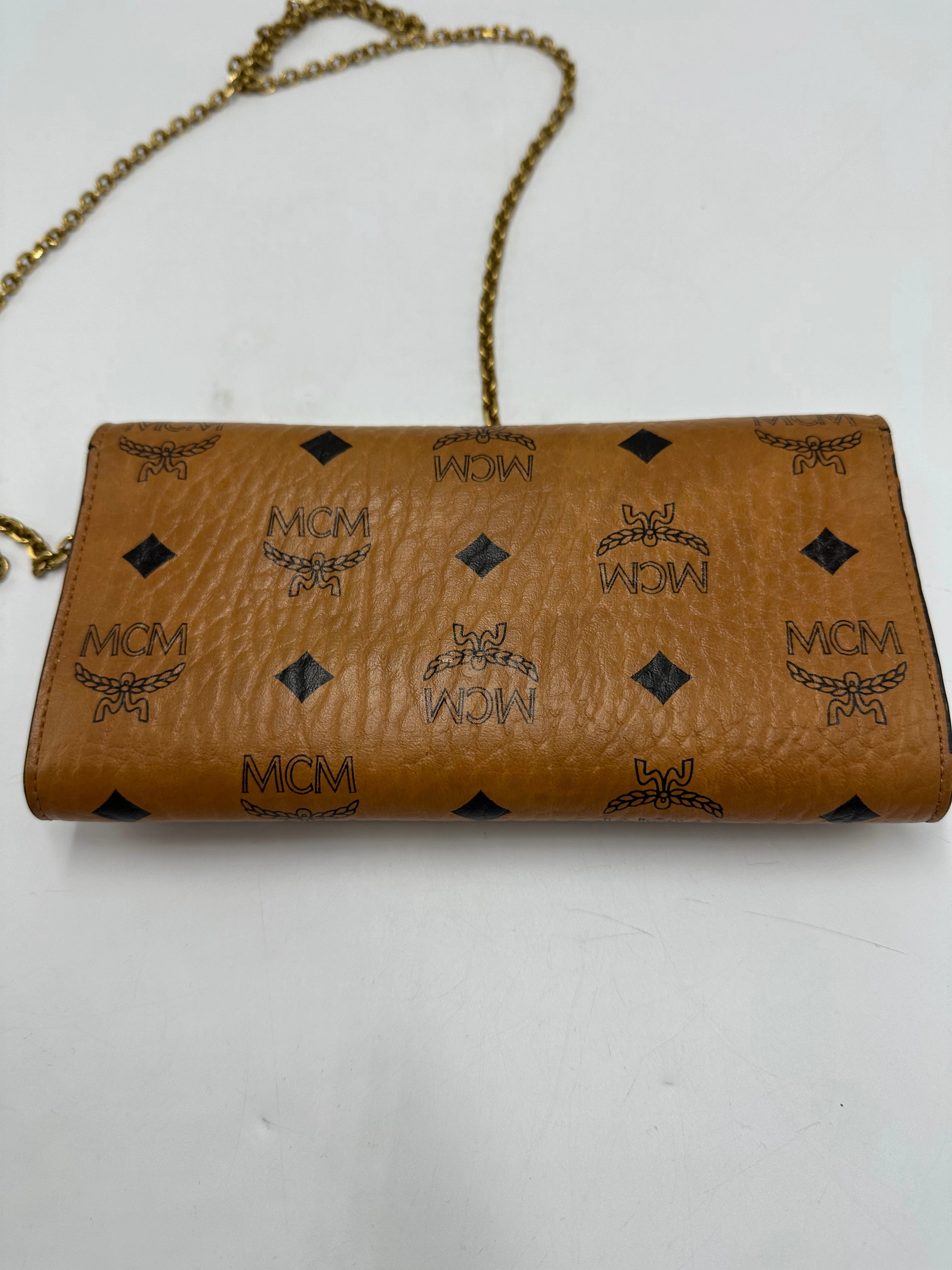 MCM Tracy Wallet On A Chain Luxury Designer Handbag