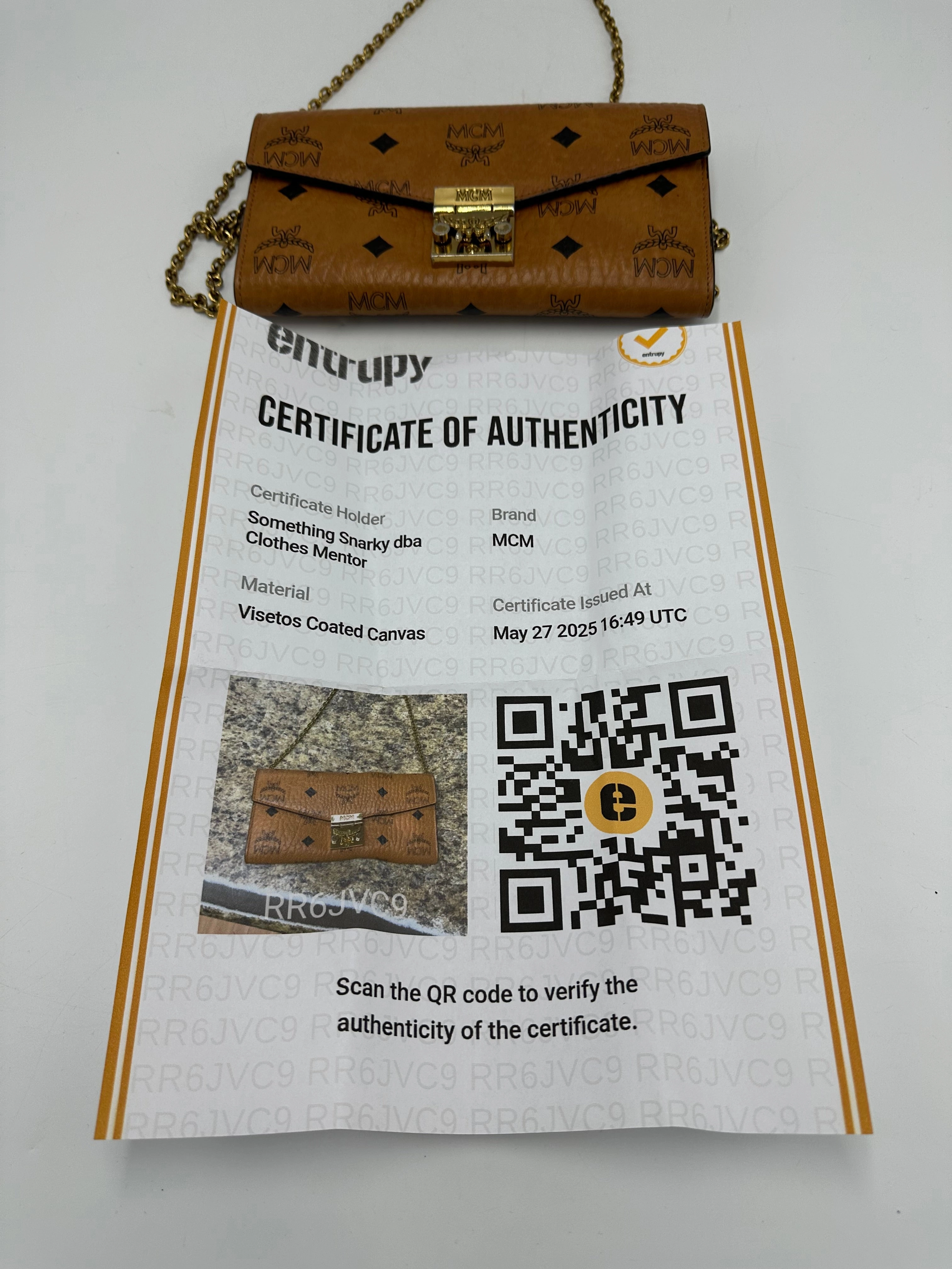 MCM Tracy Wallet On A Chain Luxury Designer Handbag