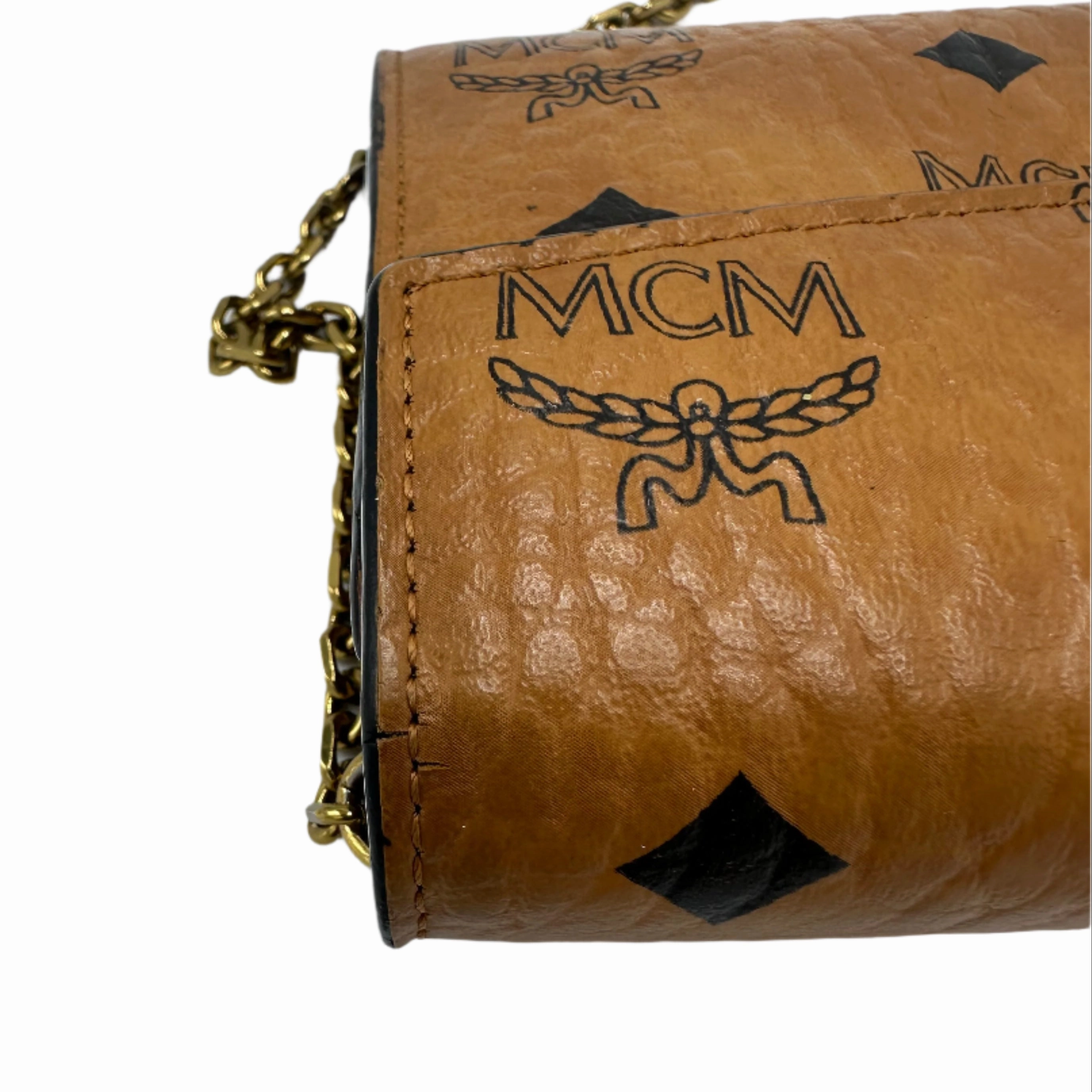 MCM Tracy Wallet On A Chain Luxury Designer Handbag