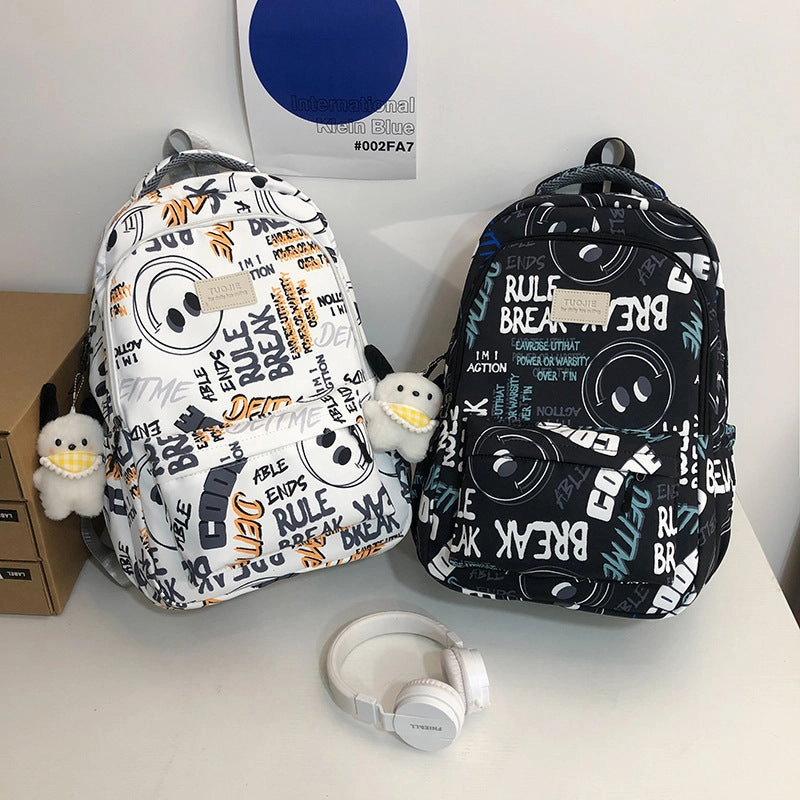 Men's and women's casual computer backpacks