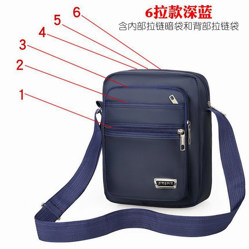 Men's Crossbody Bag Oxford Cloth
