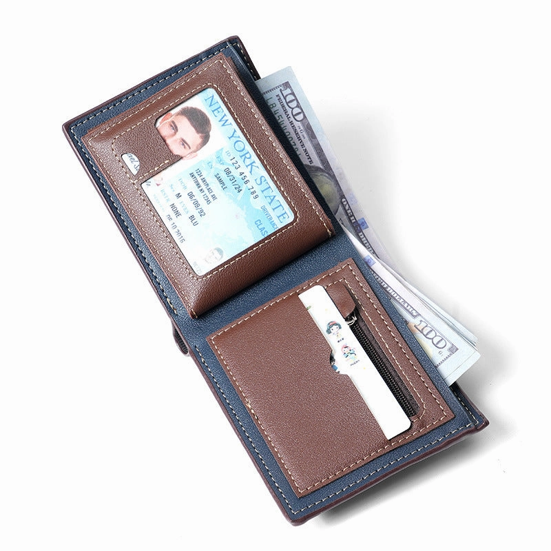 Men's Horizontal Trend Wallet