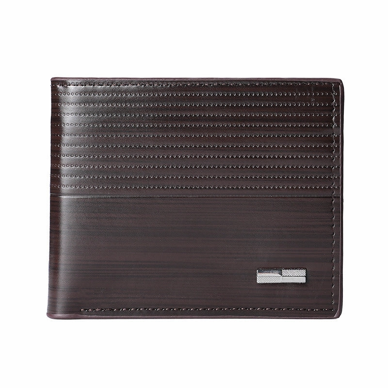 Men's short multi-card wallet