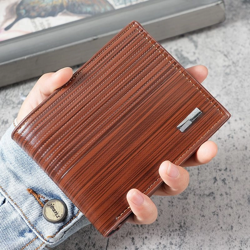 Men's short multi-card wallet