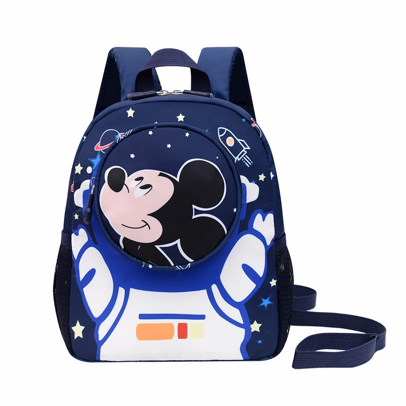 Mickey cartoon weight-reducing and spine-protecting backpack