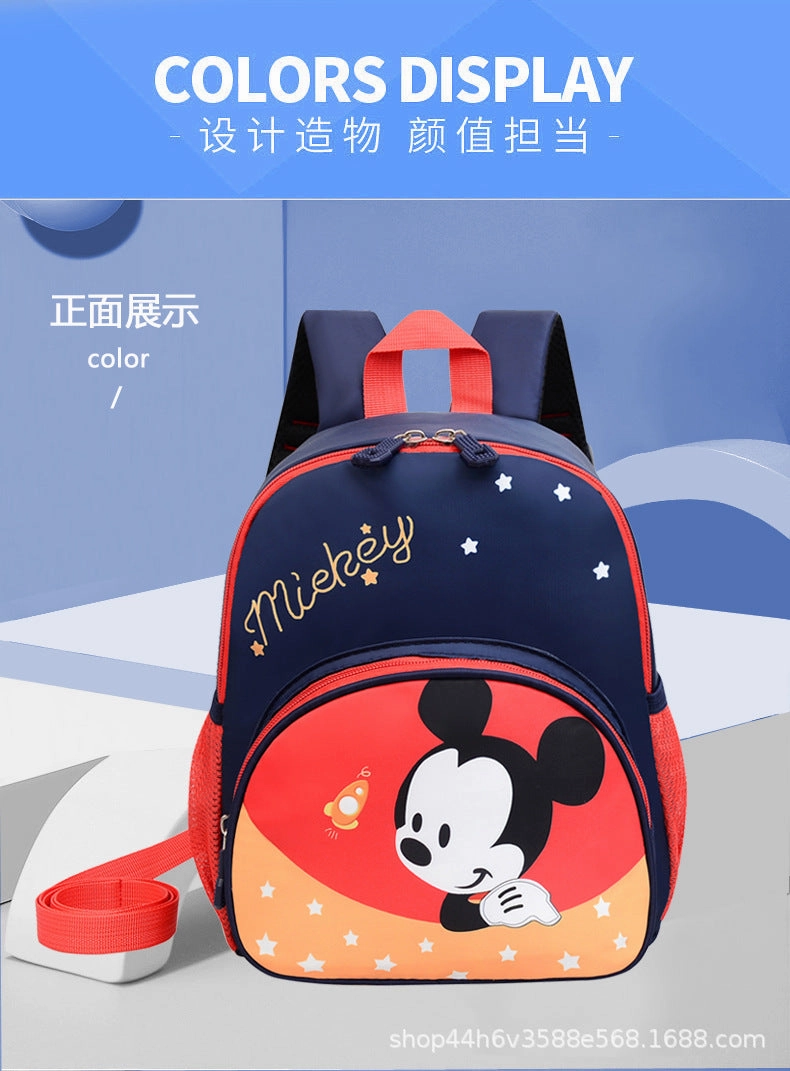Mickey, dinosaur cartoon new children's schoolbag