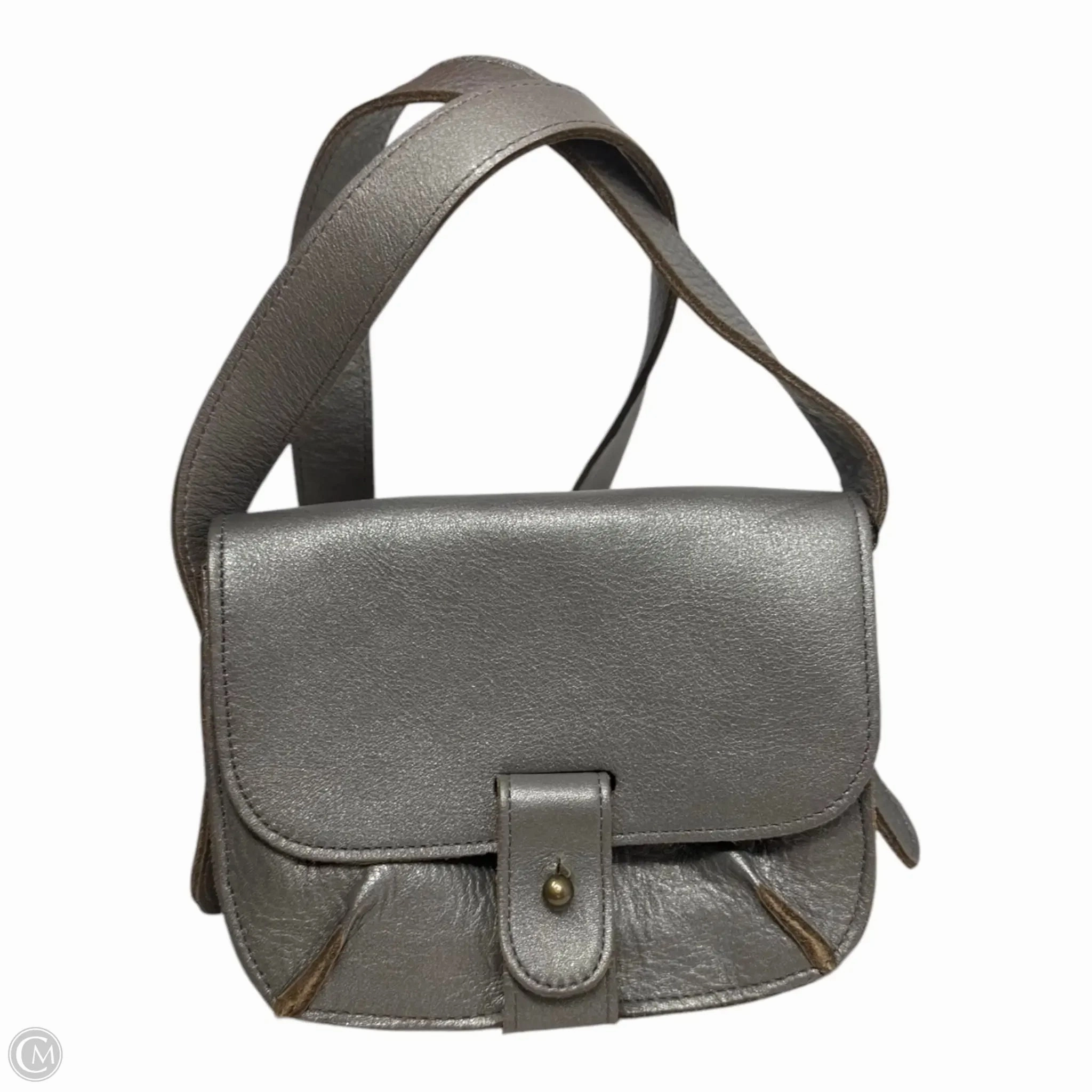 Mini Leather Crossbody By Eileen Fisher, Size: Small