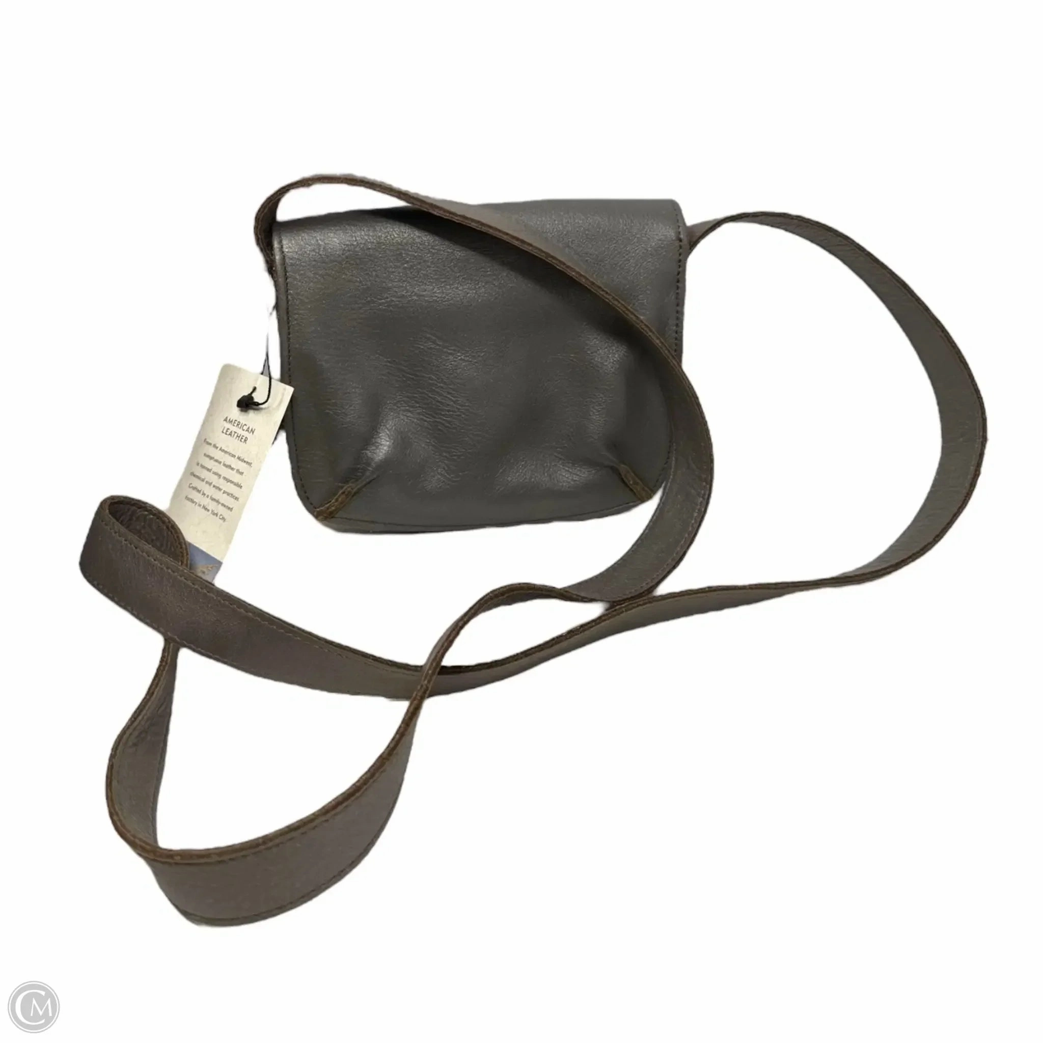 Mini Leather Crossbody By Eileen Fisher, Size: Small