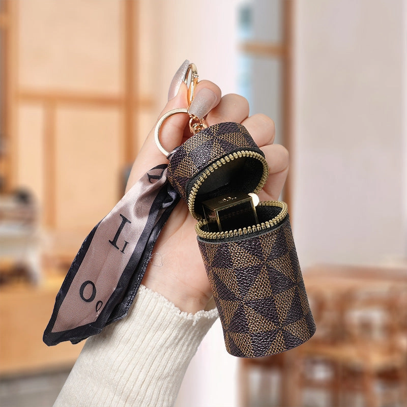 Mouth red envelope mini keychain bag