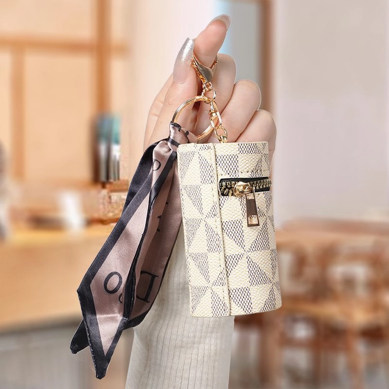 Mouth red envelope mini keychain bag