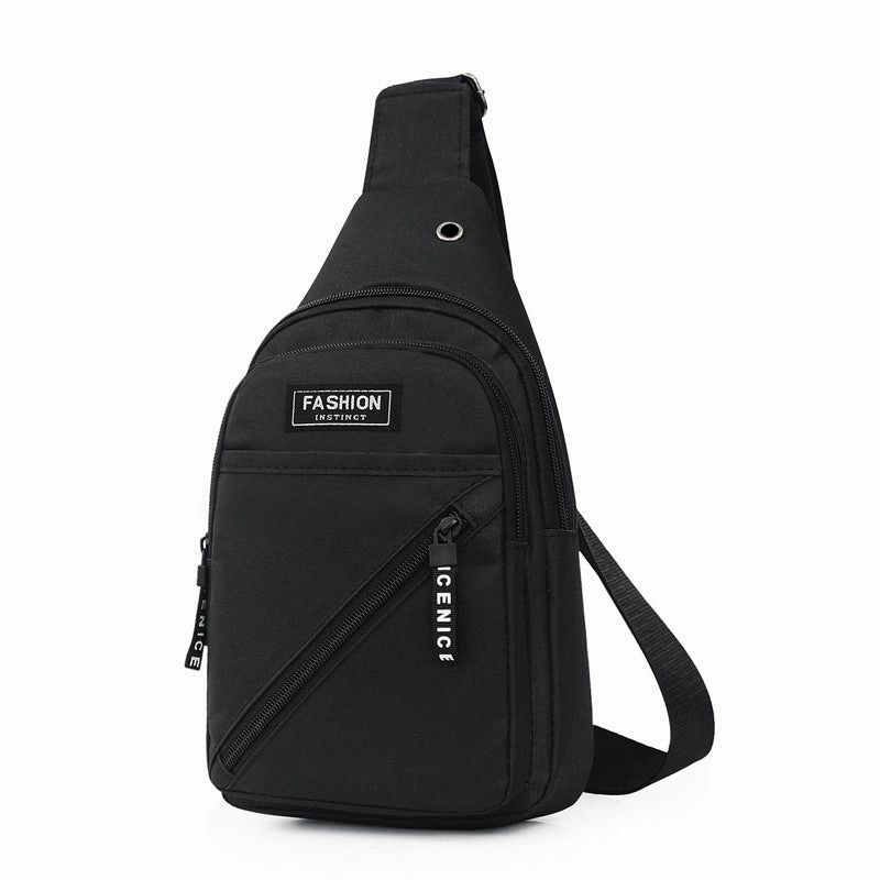 Multi-layer casual messenger bag