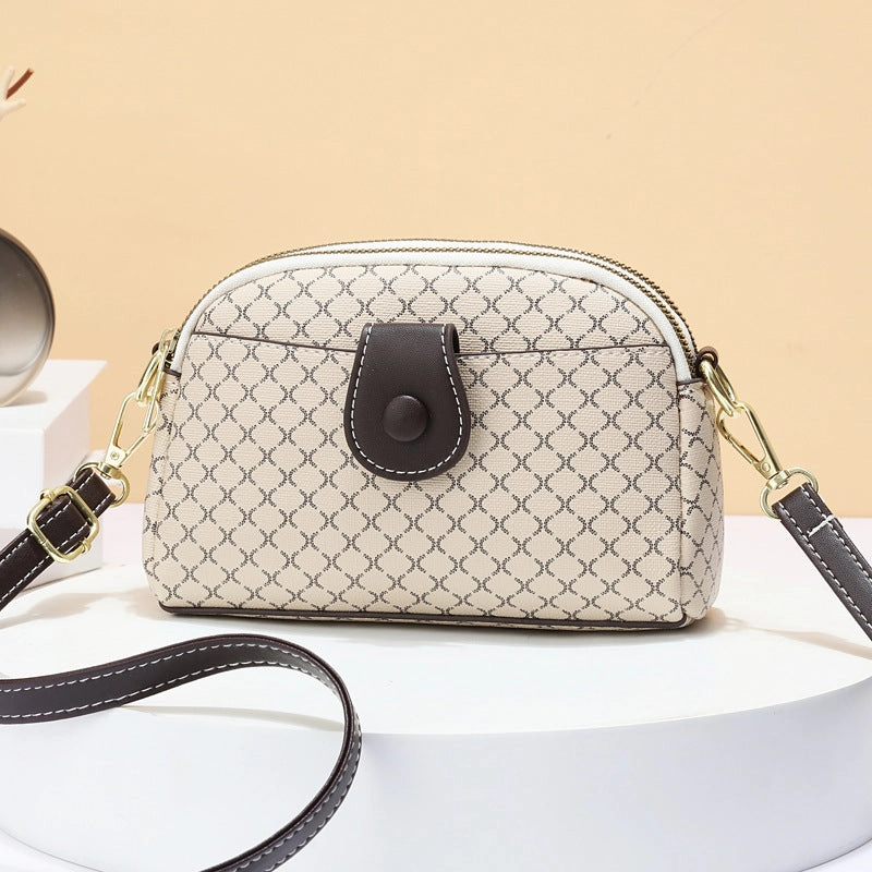 Multi-layer mobile phone bag, mother bag, shoulder bag.
