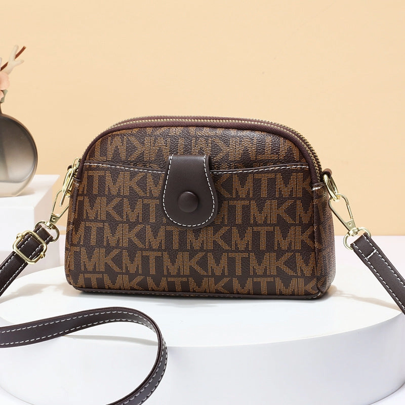 Multi-layer mobile phone bag, mother bag, shoulder bag.