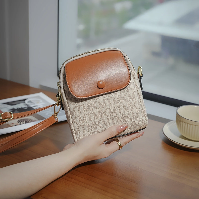 Multi-layer mobile phone bag small bag