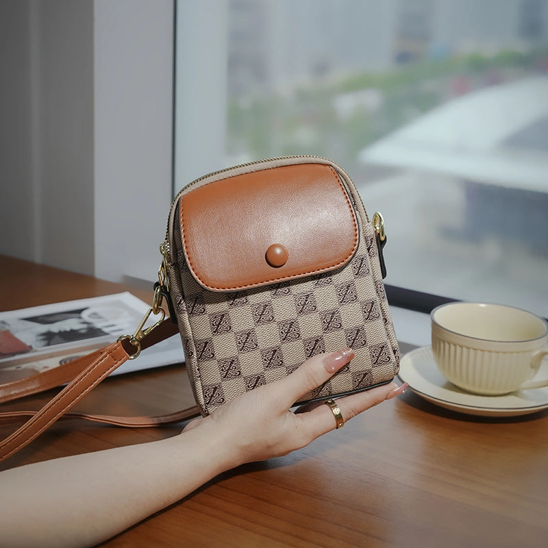 Multi-layer mobile phone bag small bag