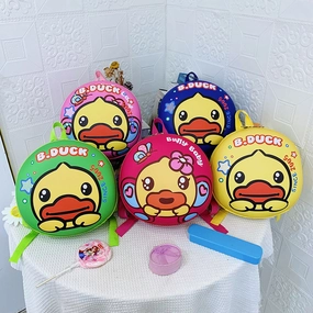 Multicolor Eggshell Baby Duck Backpack