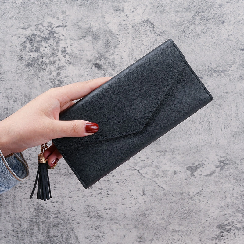 Multifunctional lychee pattern women's wallet