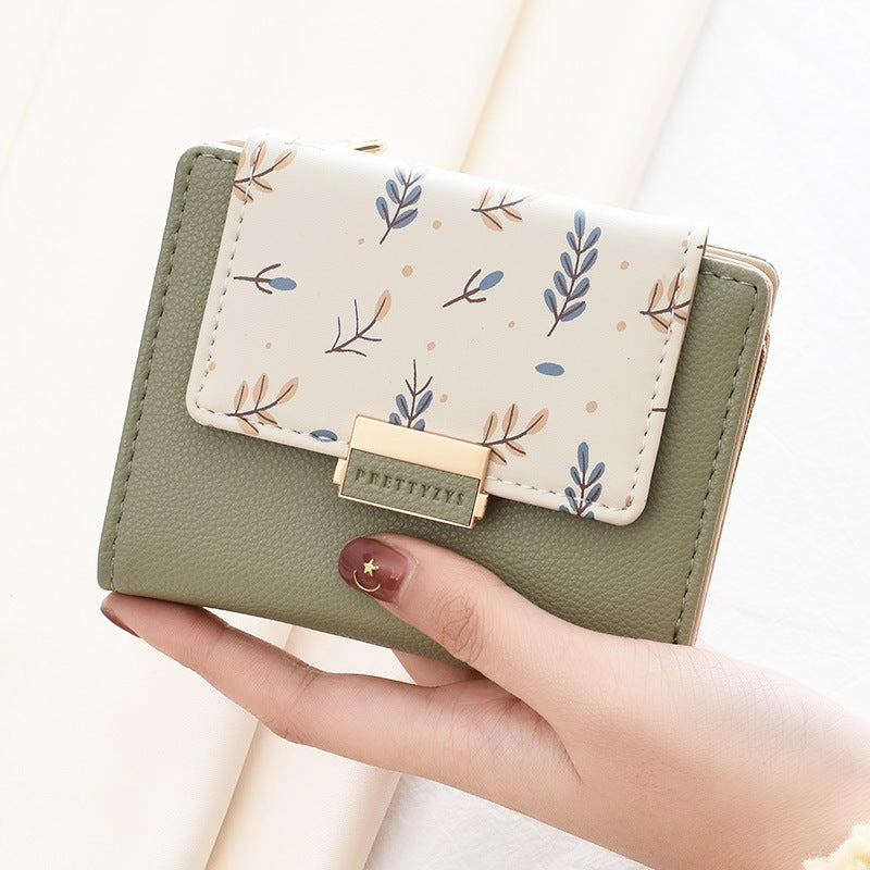 Multifunctional Printed Wallet Female