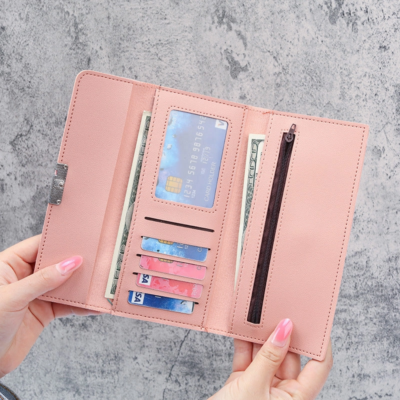 Multifunctional PU leather bag wallet