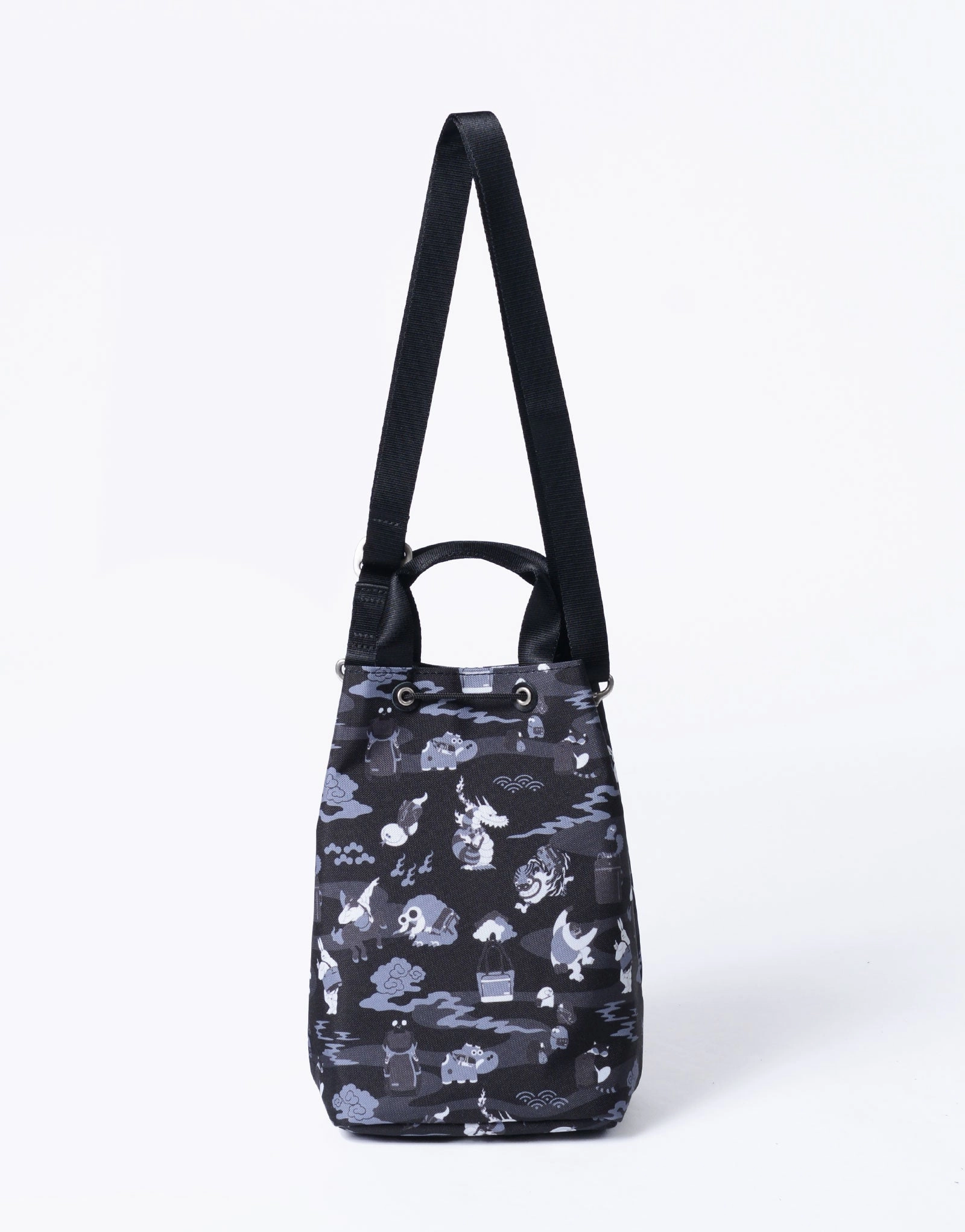 MUNE ATSUSHI x master-piece Drawstring Shoulder Bag No.289164