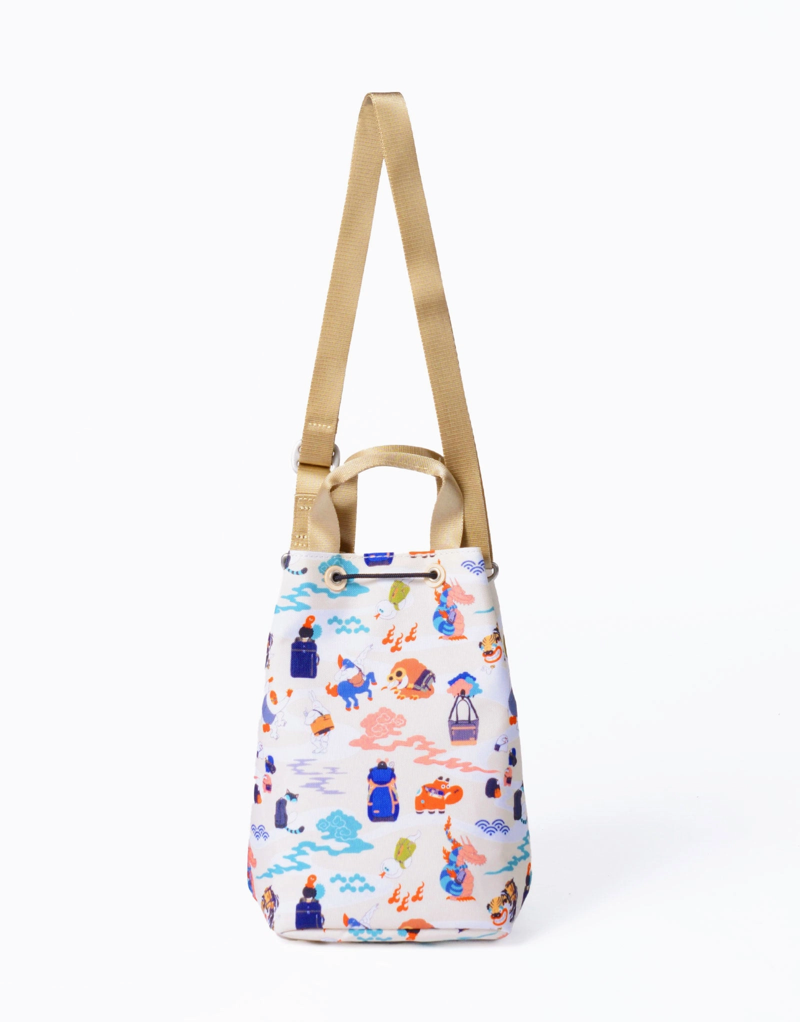 MUNE ATSUSHI x master-piece Drawstring Shoulder Bag No.289164
