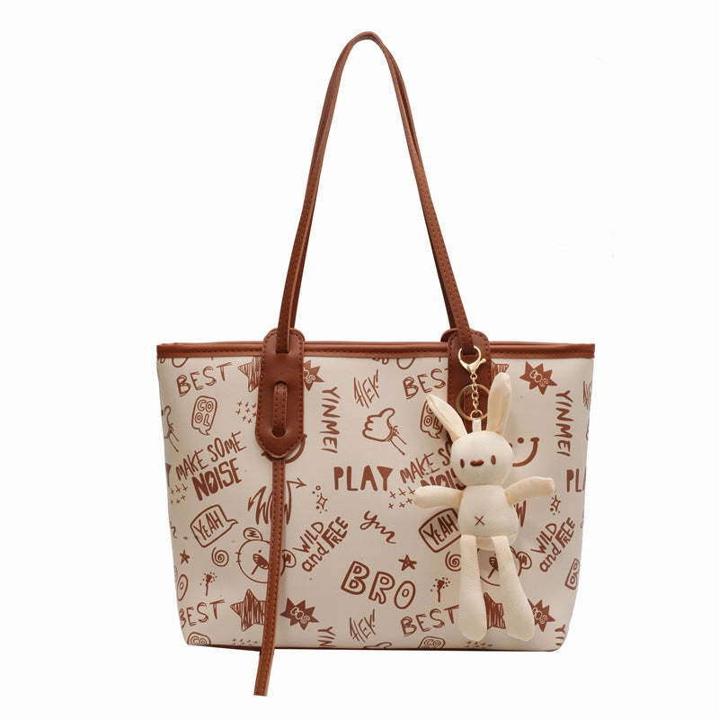 New cute graffiti tote bag