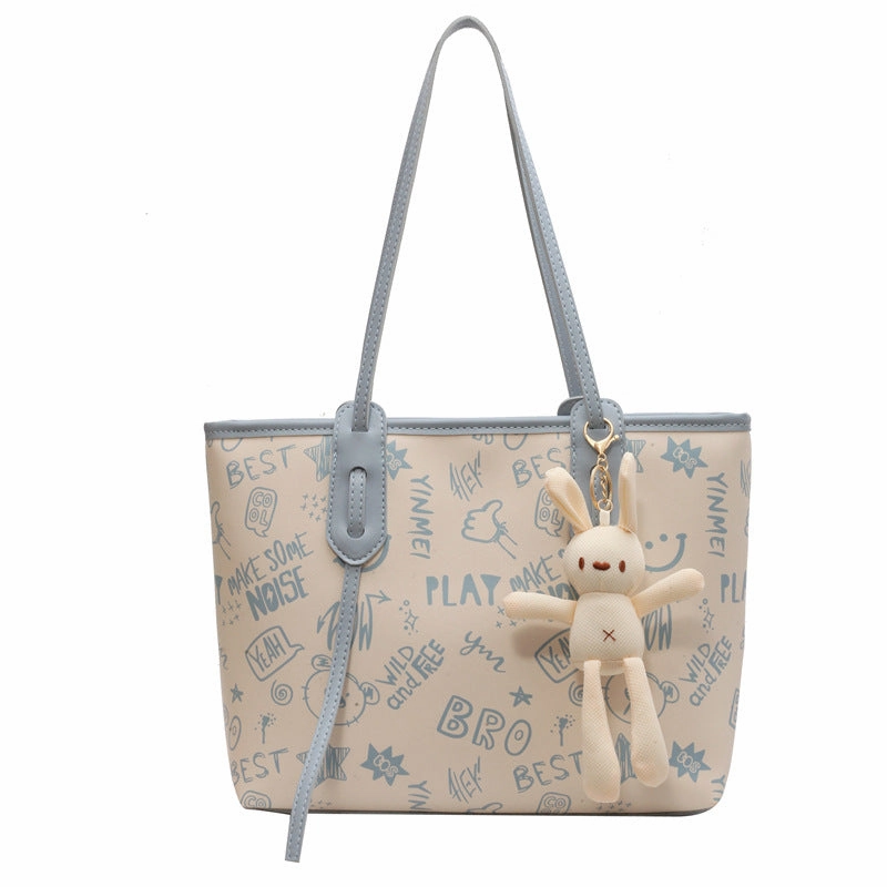 New cute graffiti tote bag