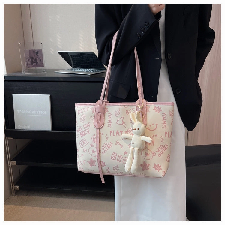 New cute graffiti tote bag