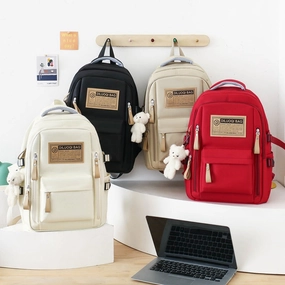 New five-piece backpack for men and women