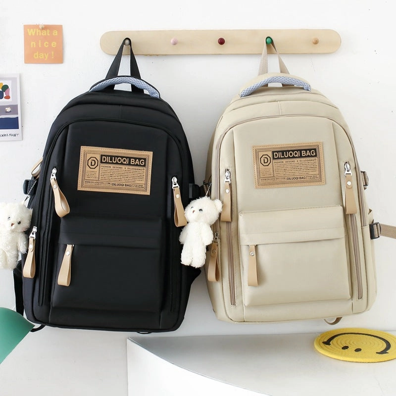 New five-piece backpack for men and women