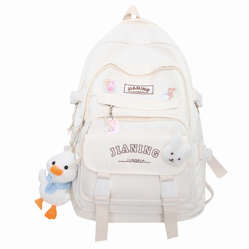 New large capacity student light weight backpack