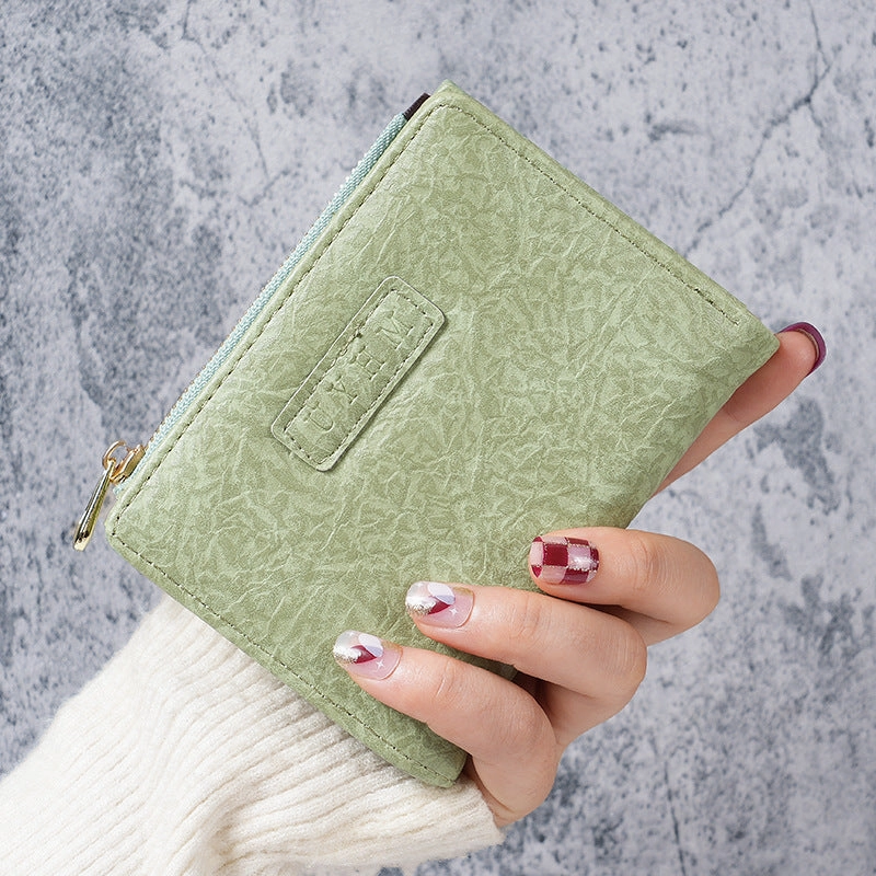 New retro wallet ins women