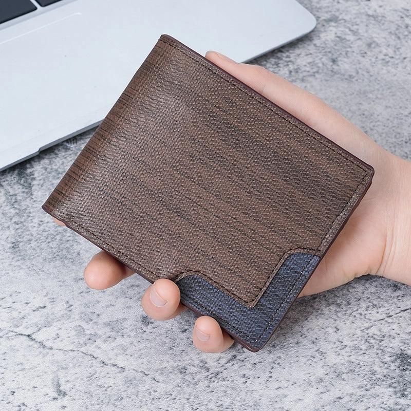New splicing men's wallet short
