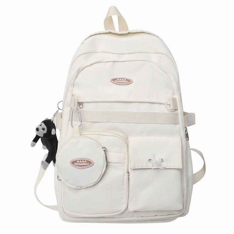 New style schoolbag for women simple large capacity backpack
