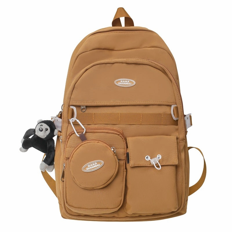New style schoolbag for women simple large capacity backpack