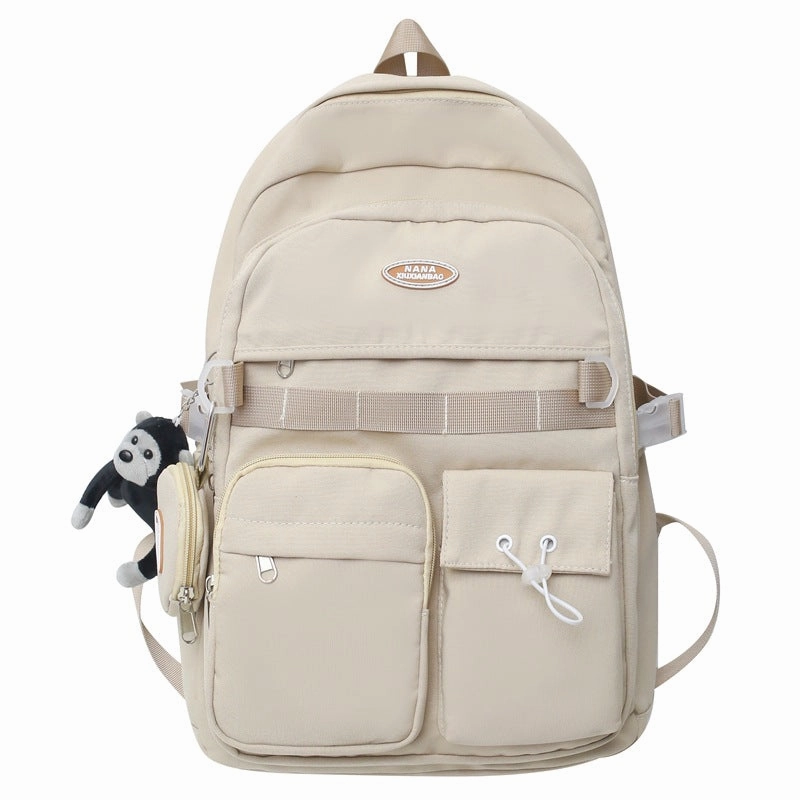 New style schoolbag for women simple large capacity backpack