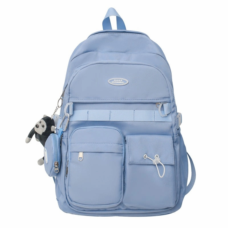 New style schoolbag for women simple large capacity backpack