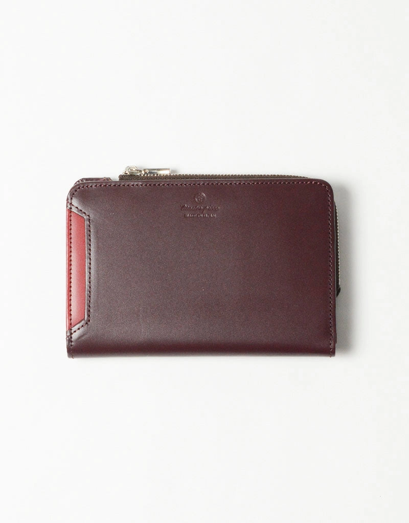 Notch Middle Zip Wallet No.223051