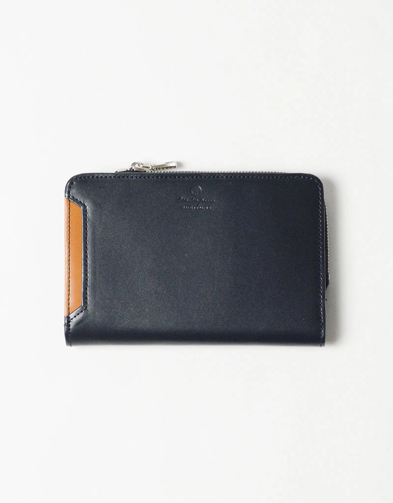 Notch Middle Zip Wallet No.223051