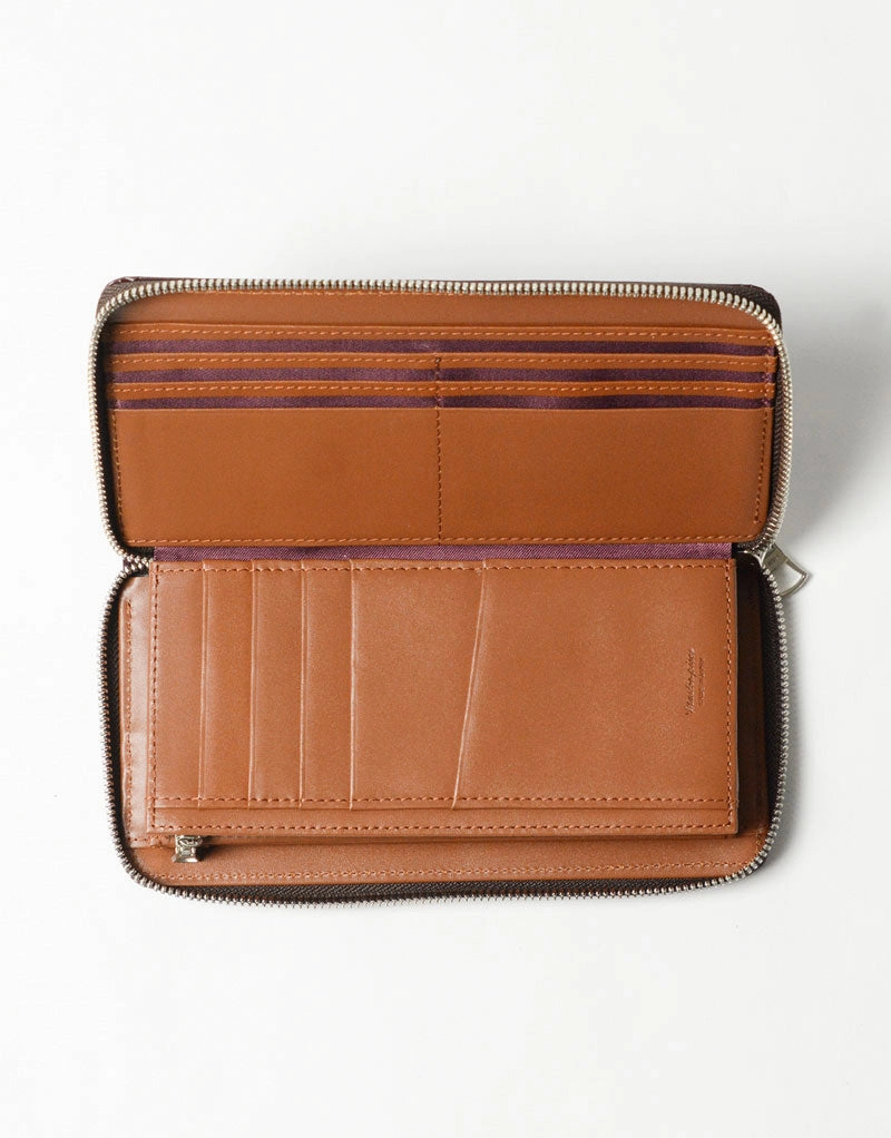 Notch Round Zip Wallet No.223050