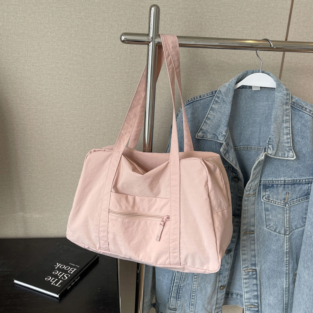 Nylon canvas bag women's casual tote bag