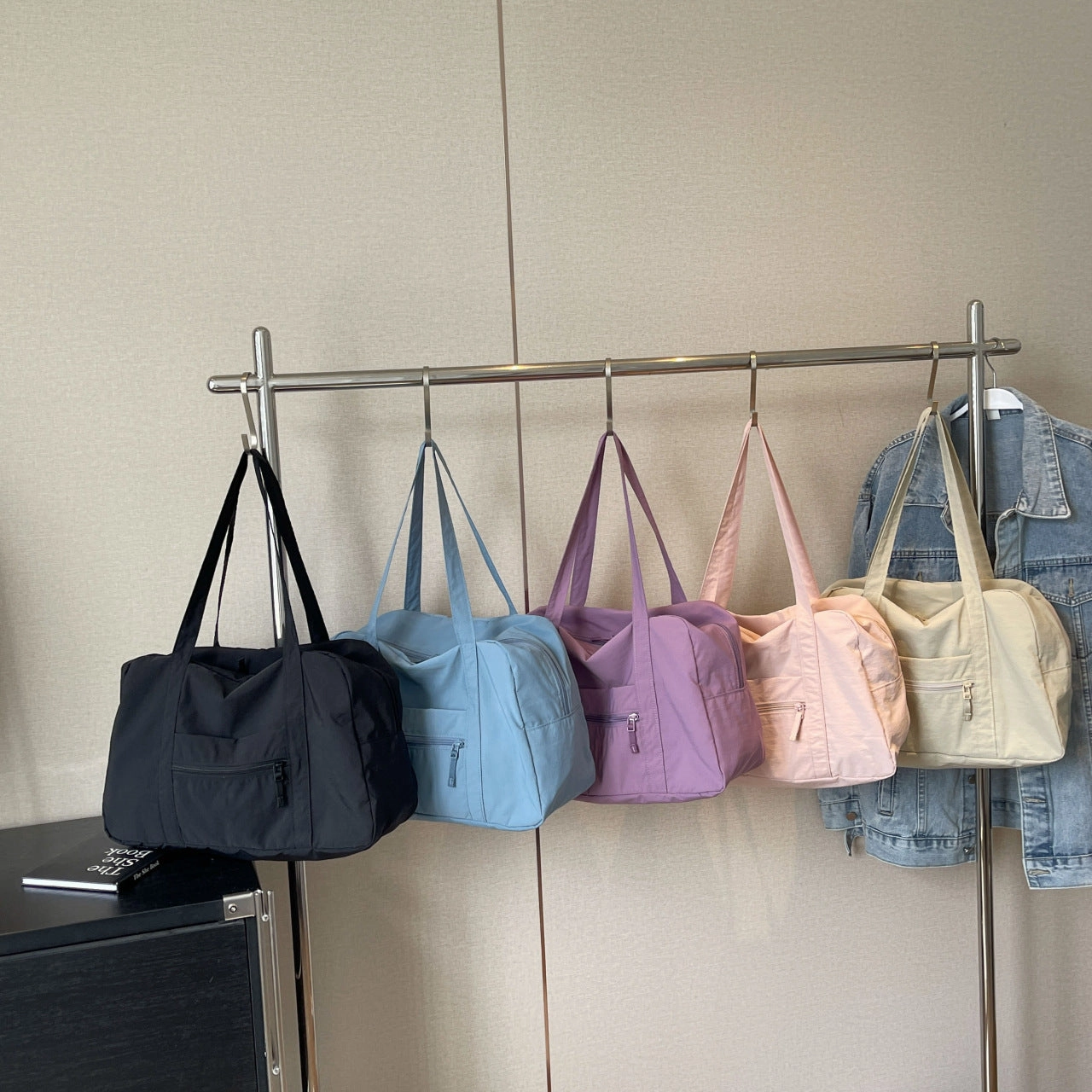 Nylon canvas bag women's casual tote bag